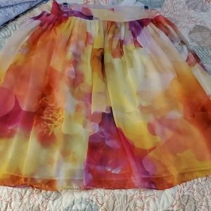 🎉HOST PICK! Liz Claiborne Multi-color Flowy Skirt